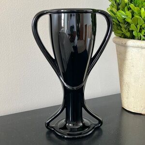 Elegant Black Trophy Vase